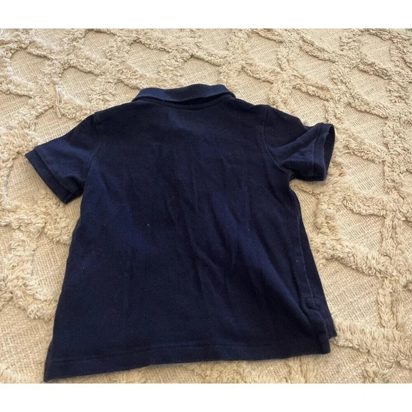 Ralph Lauren Toddler Boys Blue Polo Short Sleeve Shirt 18M 18 Months - Picture 4 of 4
